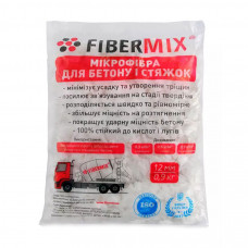 Фібра поліпропіленова 12 мм 0,9 кг FiberMix