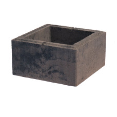 Блок парканний 19-36-36 Брунатний